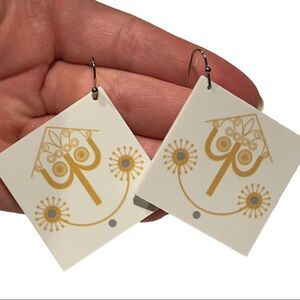 Disney it’s a small world inspired handmade earrings​